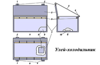 улей холодильник