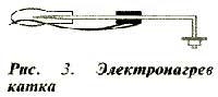 Электронагрев катка