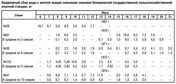 Ежедневный сбор меда