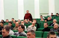 Пчеловоды слушают доклады