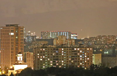 город, виды Москвы